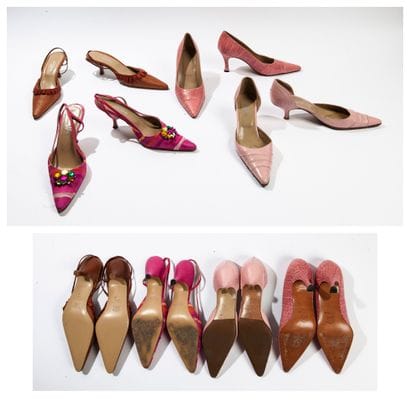 JET SET Paris
Lot comprenant quatre paires...