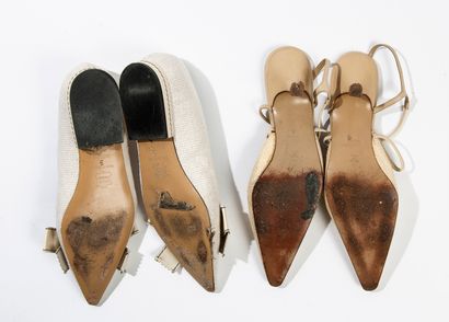 JET SET Paris
Lot comprenant deux paires...