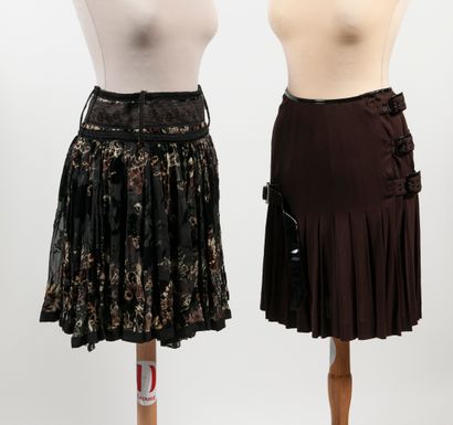 Jean-Paul GAULTIER
Lot comprenant : 

- Jupe...