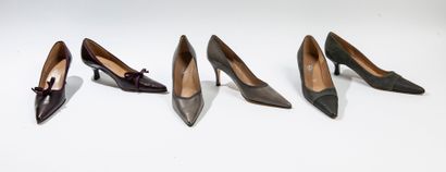 JET SET Paris
Lot comprenant sept paires...