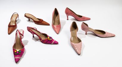 JET SET Paris
Lot comprenant quatre paires...