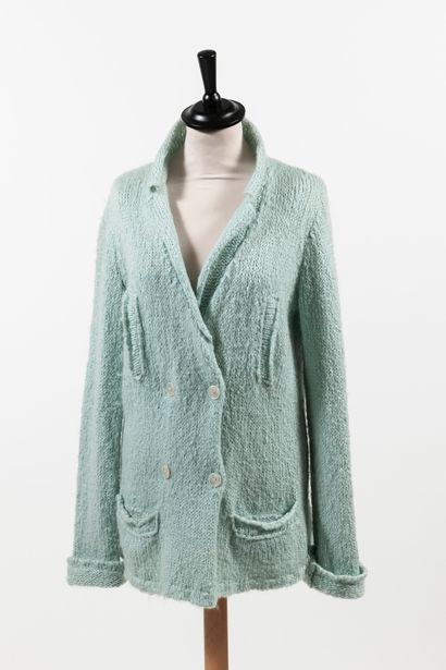 CHANEL
Gilet en maille de laine, mohair et...