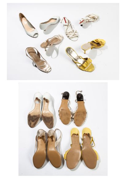 JET SET Paris
Lot comprenant quatre paires...