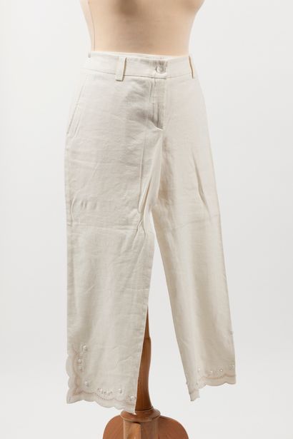 BLUMARINE
Pantalon sept-huitième, en mélange...
