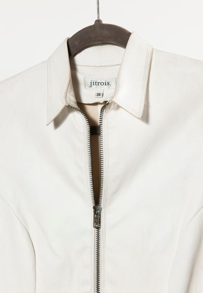JITROIS
White lambskin (?) trouser suit with...