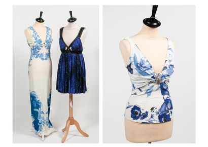 Roberto CAVALLI
Lot including: 

- Long straight...