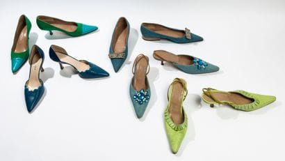 JET SET Paris
Lot comprenant cinq paires...