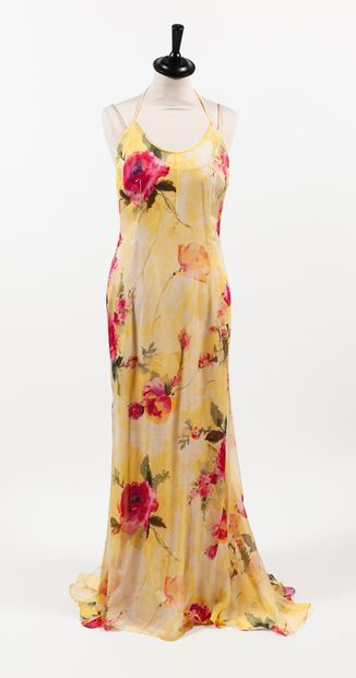 DOLCE & GABBANA
Robe longue en mousseline...