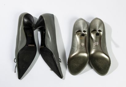 DOLCE & GABBANA
Lot comprenant deux paires...