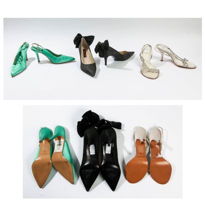 RENATO NUCCI
Lot de trois paires de chaussures...