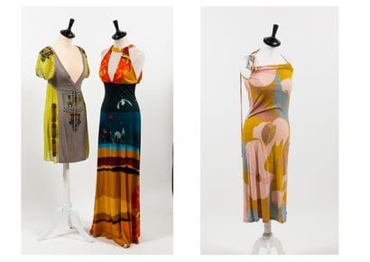 Christian LACROIX
Lot comprenant : 

- Robe...
