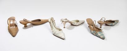 JET SET Paris
Lot comprenant trois paires...