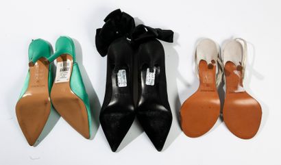 RENATO NUCCI
Lot de trois paires de chaussures...