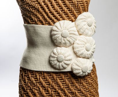 Sonia RYKIEL
Large ceinture en maille de...