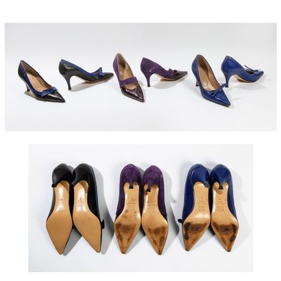 JET SET Paris
Lot comprenant trois paires...