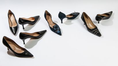 JET SET Paris
Lot comprenant quatre paires...