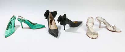 RENATO NUCCI
Lot de trois paires de chaussures...