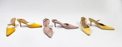 JET SET Paris
Lot de trois paires d'escarpins...