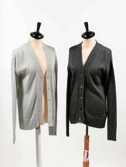 DOLCE & GABBANA
Lot comprenant deux gilets...
