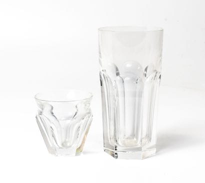 BACCARAT
Suite of 12 orangeade glasses Harcourt...