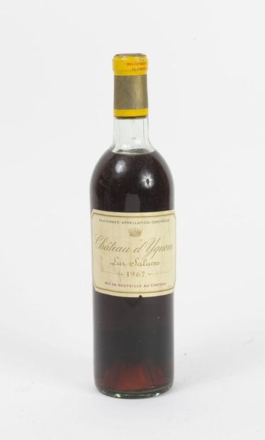 CHÂTEAU D'YQUEM
Lur-Saluces.

One bottle,...
