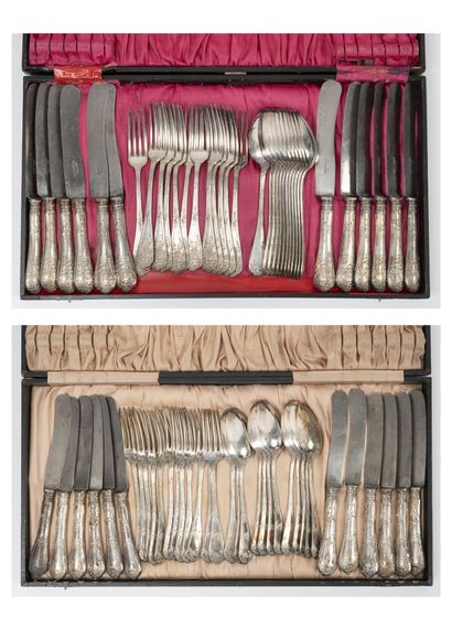 ARGONID
Silvered metal dinner service for...