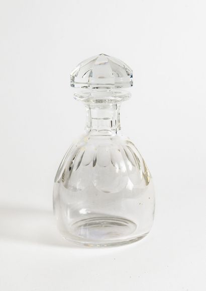 BACCARAT
Decanter and its stopper.

Colorless...