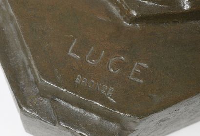 LUCE (act. 1920-1930)
Panther and her cub.

Proof...
