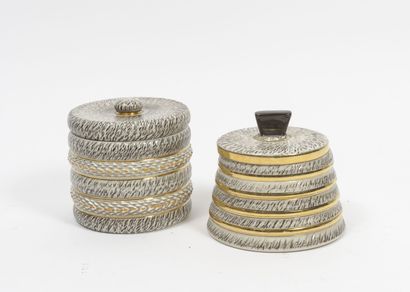 Lucien BRISDOUX (1878-1963)
Cylindrical covered...