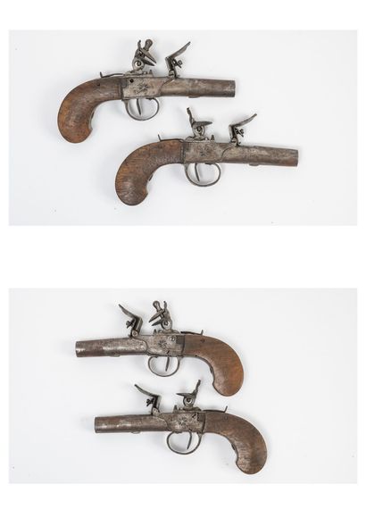 FRANCE ou BELGIQUE, début du XIXème siècle
Paire...