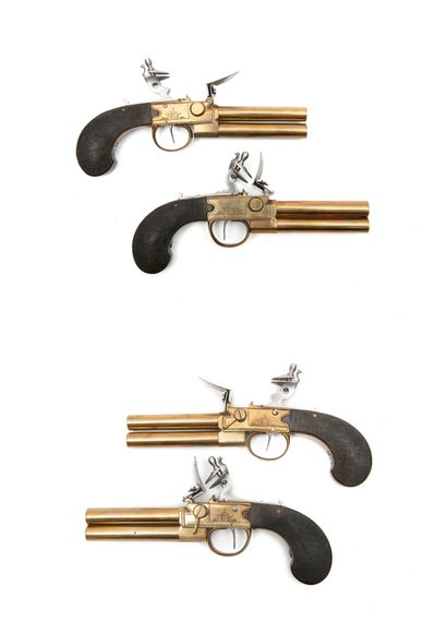 FRANCE, ANGLETERRE ou BELGIQUE, vers 1800-1820
Paire...