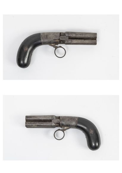 FRANCE ou BELGIQUE, milieu du XIXème siècle
Pistolet-revolver...
