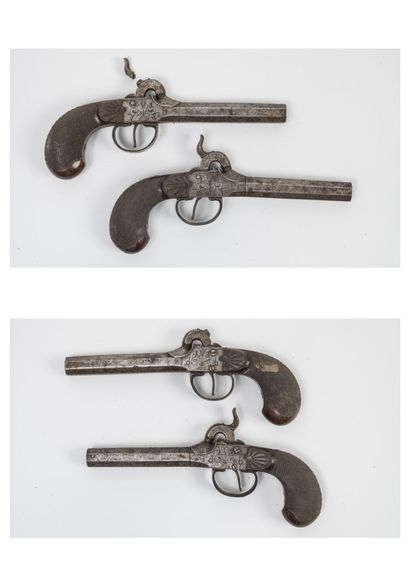 BELGIQUE, milieu du XIXème siècle
Pair of...