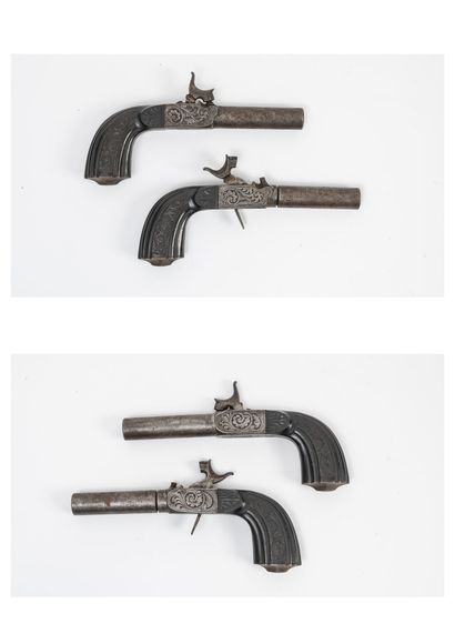 FRANCE ou BELGIQUE, milieu du XIXème siècle
Pair...