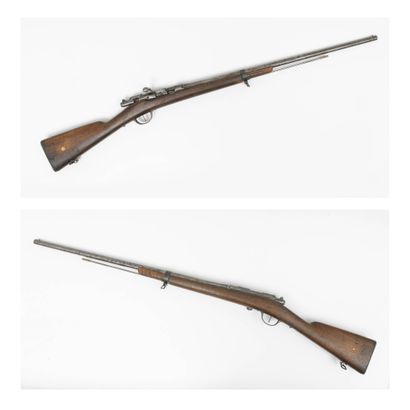 Military rifle type GRAS, mod. 1874.

Transformed...
