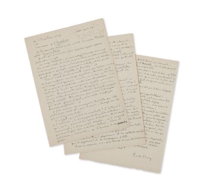HENRY, Emile
Comrades of the Outside.

Autograph...
