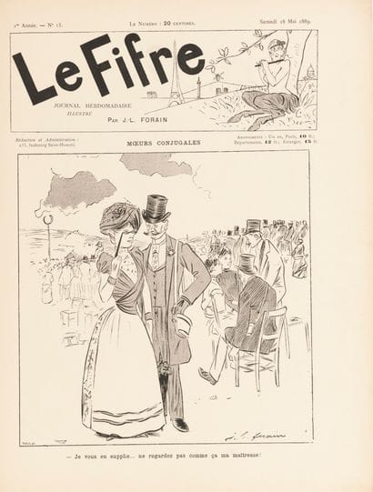 LE FIFRE, fifteen issues from 1889. 

One...