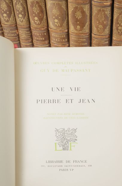 DE MAUPASSANT Guy (1850-1893), 
Complete...