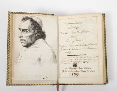 Authentic correspondence of the court of...