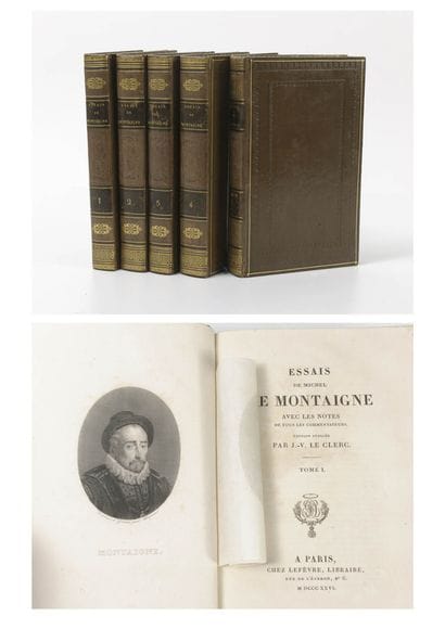 Michel de Montaigne
Essays with the notes...