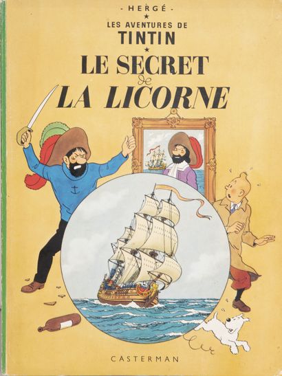 HERGÉ (1907-1983)
Lot of ten albums including...