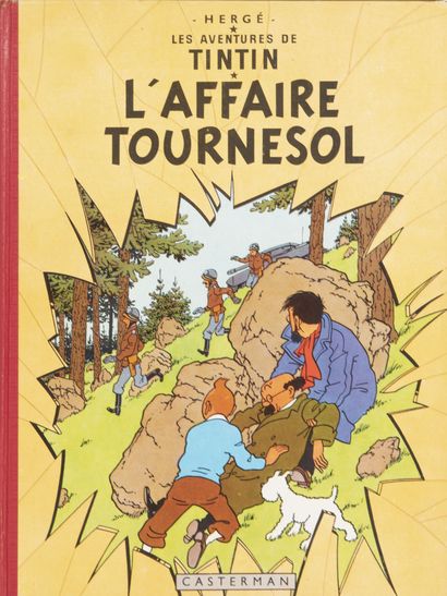 HERGÉ (1907-1983)
Lot of four albums including:...