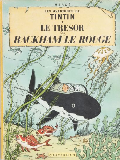 HERGÉ (1907-1983)
Lot of ten albums including...