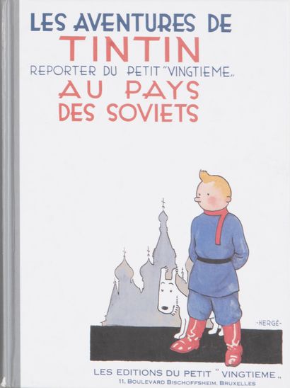 HERGÉ (1907-1983)
Set of four albums including...