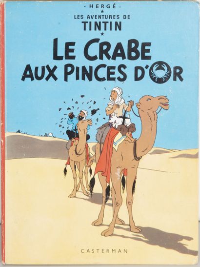 HERGÉ (1907-1983)
Lot of ten albums including...