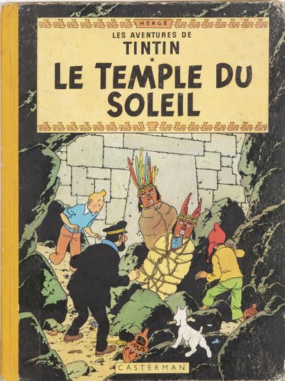 HERGÉ (1907-1983)
Lot of four albums including:...