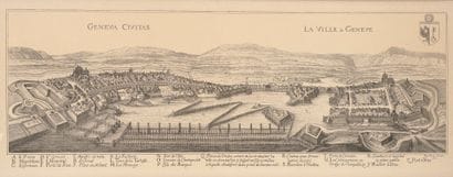 Lot de six gravures : 

- Le botaniste chinois...