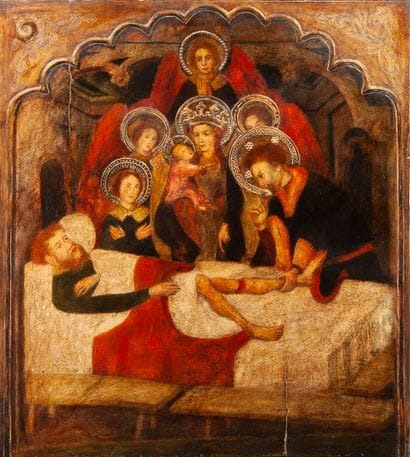D'après Luis BOROSSA (Gérone ( ?) vers 1360...
