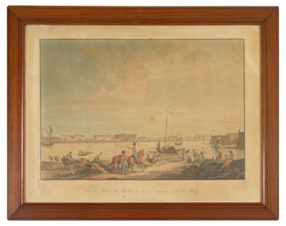 Lot de 6 gravures sur le thème de la Russie...