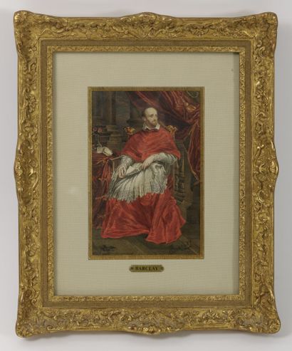 BARCLAY (XIXème siècle)
Cardinal dans un...
